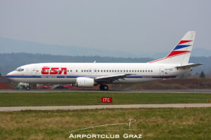 CSA Czech Airlines Boeing 737-4Y0 OK-VGZ