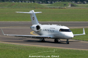Swiss Air Force Bombardier CL-600-2B16 Challenger 604 T-751