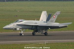 Swiss Air Force McDonnell Douglas F/A-18C Hornet J-5013