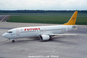 Futura Intl. Airways Boeing 737-4Y0 EC-HBT