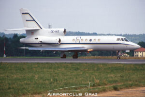 Flick Stahl Dassault Falcon 50EX OE-HIT