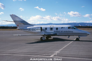 Tyrolean Air Ambulance Dassault Falcon 10 OE-GSC