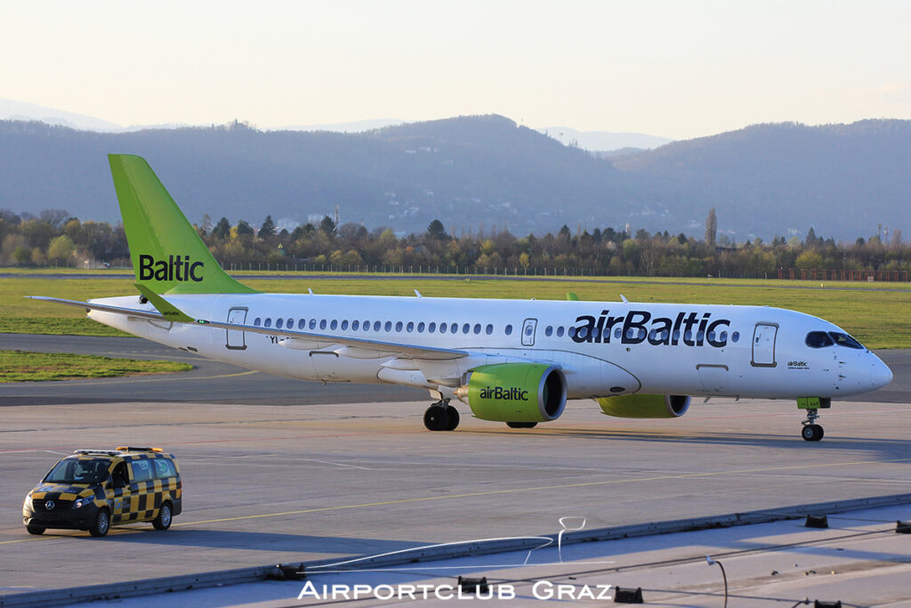 Air Baltic Airbus A220-371 YL-AAT