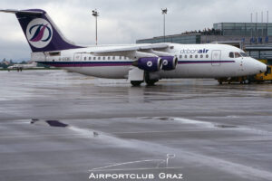 Debonair BAe 146-200 G-DEBC