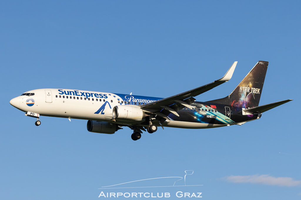 SunExpress Boeing 737-8MA TC-SPO
