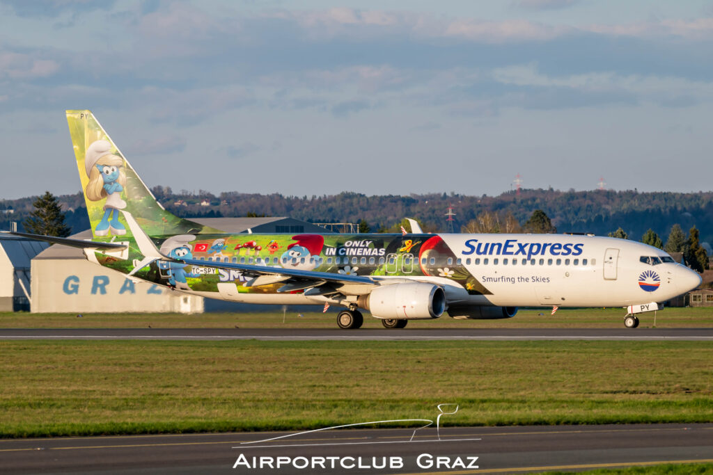 SunExpress Boeing 737-8EH TC-SPY