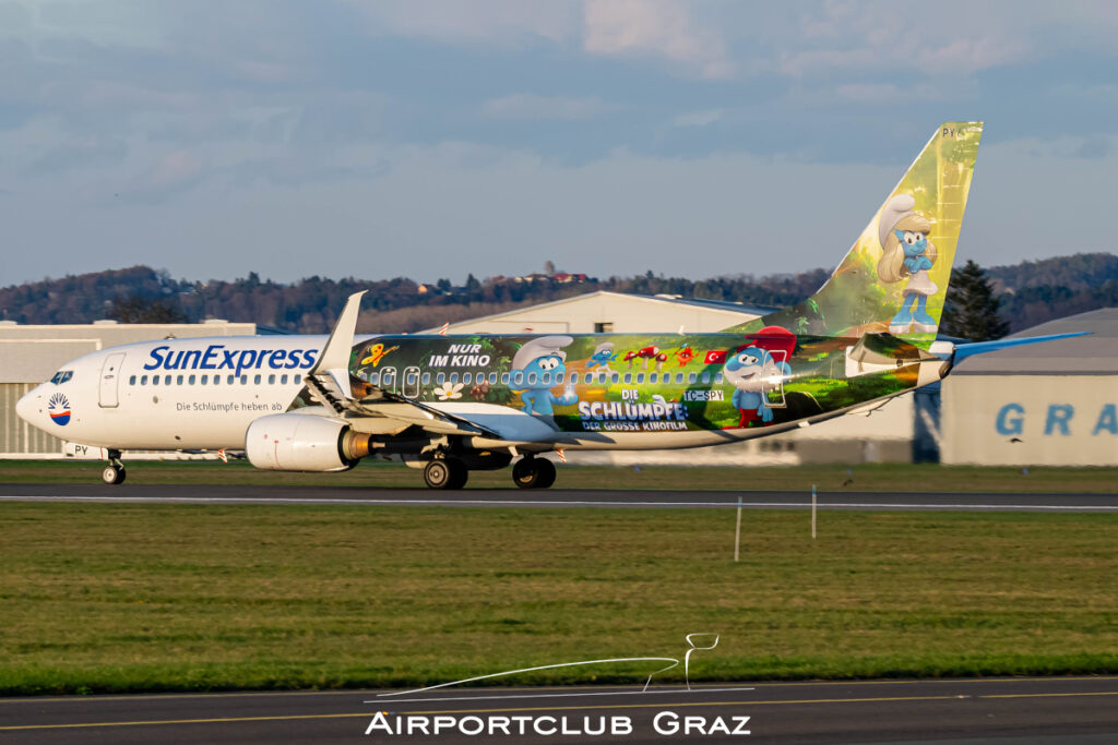 SunExpress Boeing 737-8EH TC-SPY