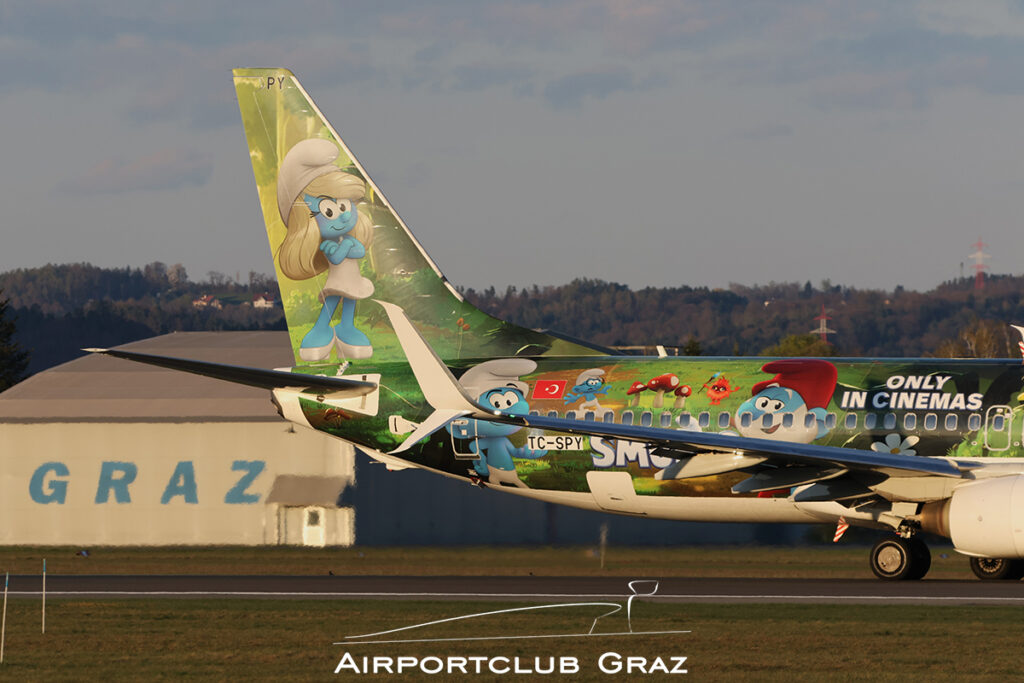 SunExpress Boeing 737-8EH TC-SPY