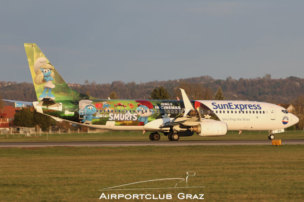 SunExpress Boeing 737-8EH TC-SPY