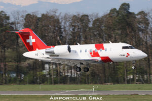 REGA Bombardier CL-600-2B16 Challenger 650 HB-JWA