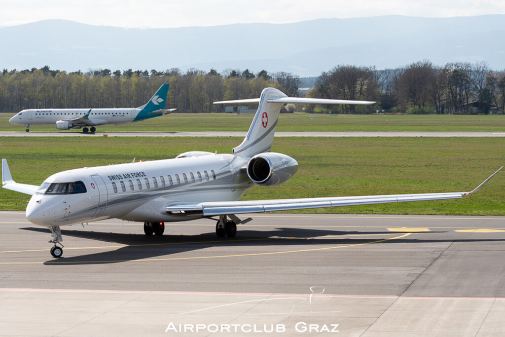 Swiss Air Force Bombardier BD-700-2A12 Global 7500 T-787