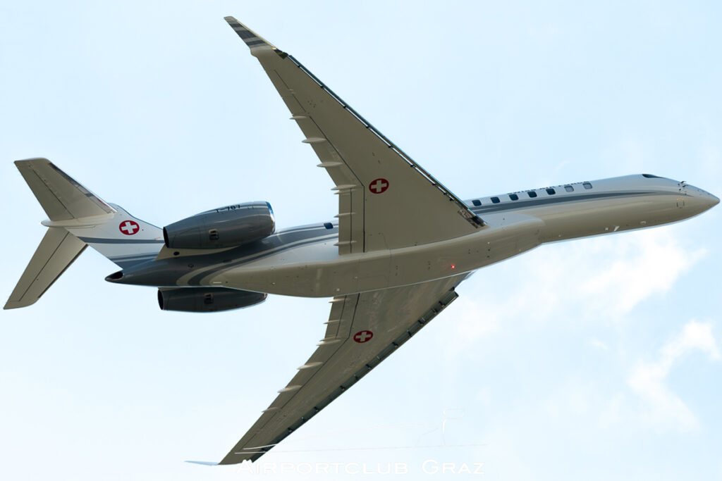Swiss Air Force Bombardier BD-700-2A12 Global 7500 T-787
