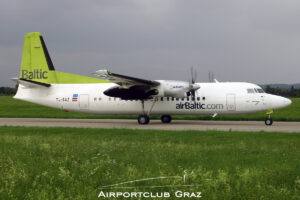Air Baltic Fokker 50 YL-BAZ