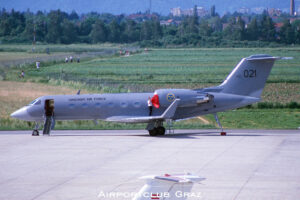 Swedish Air Force Gulfstream Tp102A 102001