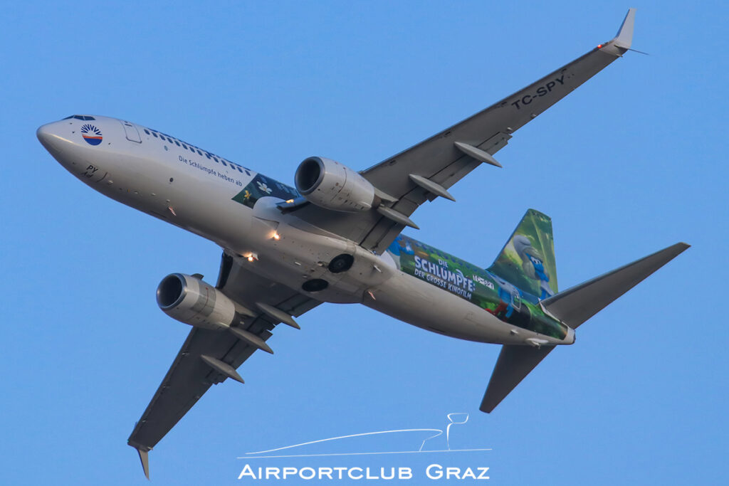 SunExpress Boeing 737-8EH TC-SPY