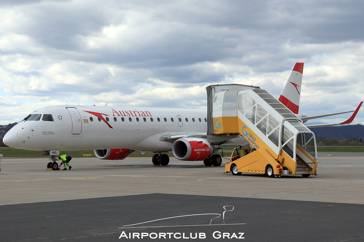 Austrian Airlines Embraer 195 OE-LWO