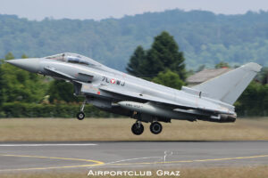 Bundesheer Eurofighter Typhoon EF2000 7L-WJ