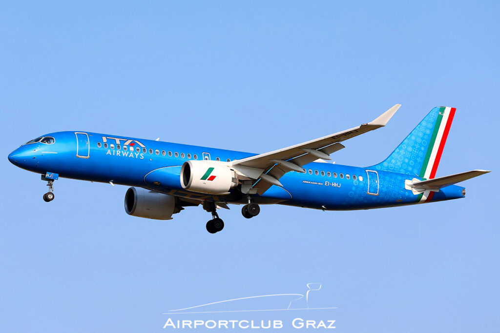 ITA Airways Airbus A220-371 EI-HHJ