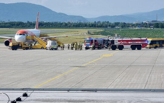 Notlandung: easyJet Airbus A319 in Graz gelandet