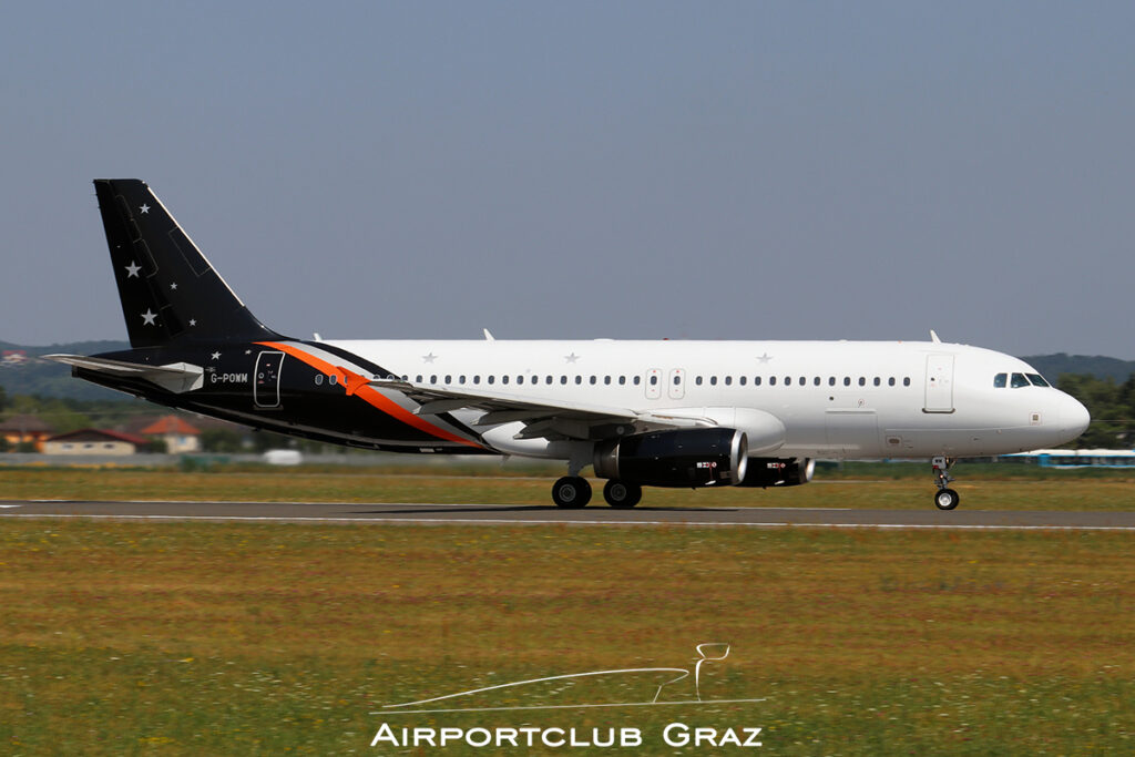 Titan Airways Airbus A320-232 G-POWM