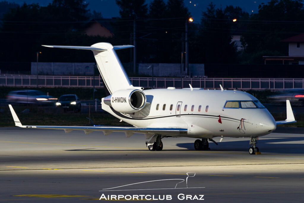 Volare Aviation Bombardier CL-600-2B16 Challenger 604 2-HWDN
