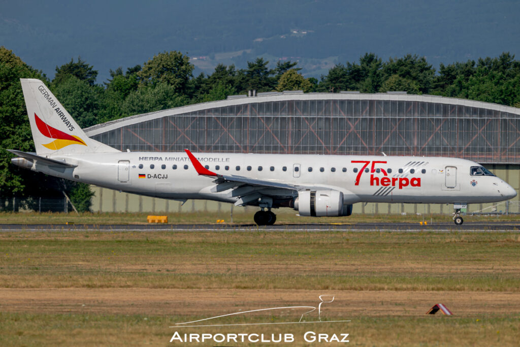 German Airways Embraer 190 D-ACJJ