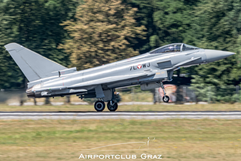 Bundesheer Eurofighter Typhoon EF2000 7L-WJ