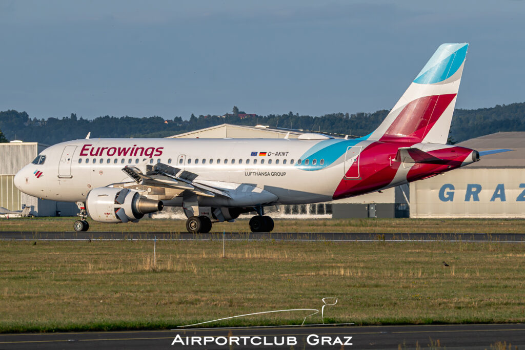 Eurowings Airbus A319-112 D-AKNT