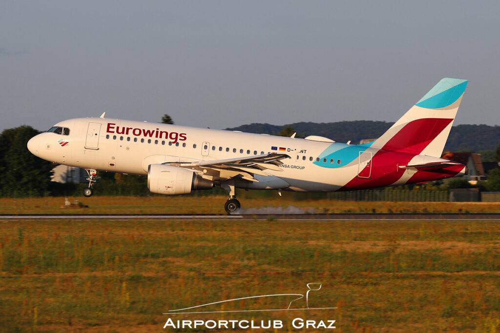 Eurowings Airbus A319-112 D-AKNT