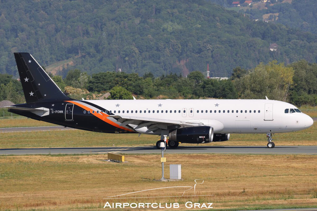 Titan Airways Airbus A320-232 G-POWM