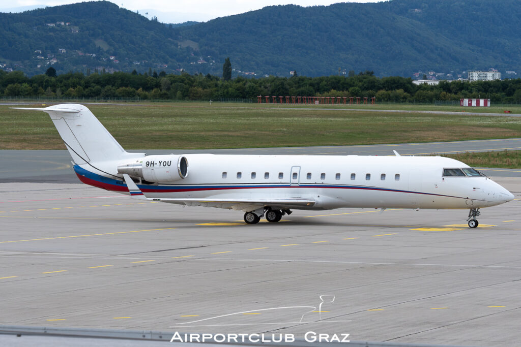 Air X Charter Bombardier CL-600-2B19 Challenger 850 9H-YOU