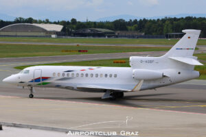 VW Air Services Dassault Falcon 7X D-AGBF