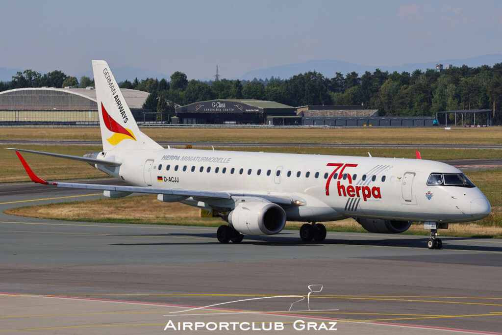 German Airways Embraer 190 D-ACJJ