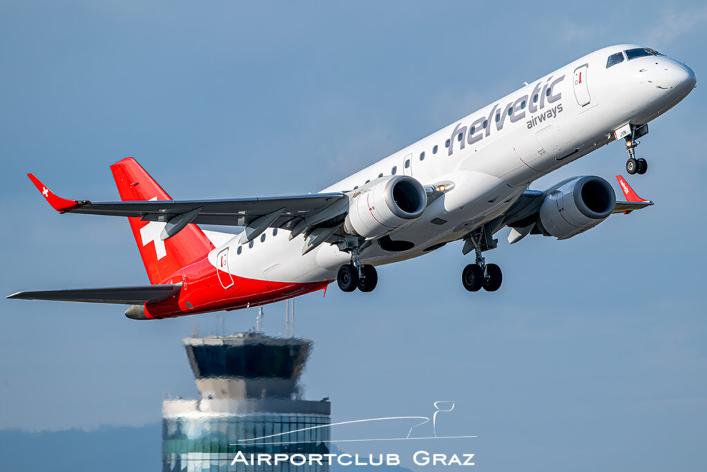 Helvetic Airways Embraer 190 HB-JVN