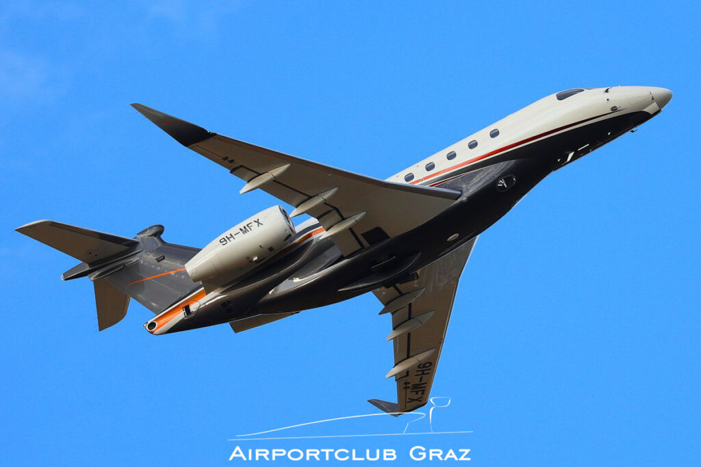 Flexjet Embraer EMB-550 Praetor 600 9H-MFX