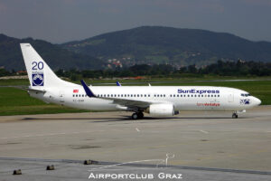 SunExpress Boeing 737-8BK TC-SNM