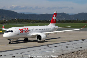 Swiss Airbus A220-371 HB-JCE