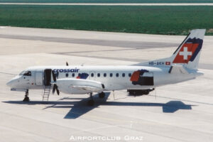 Crossair Saab 340B HB-AKH