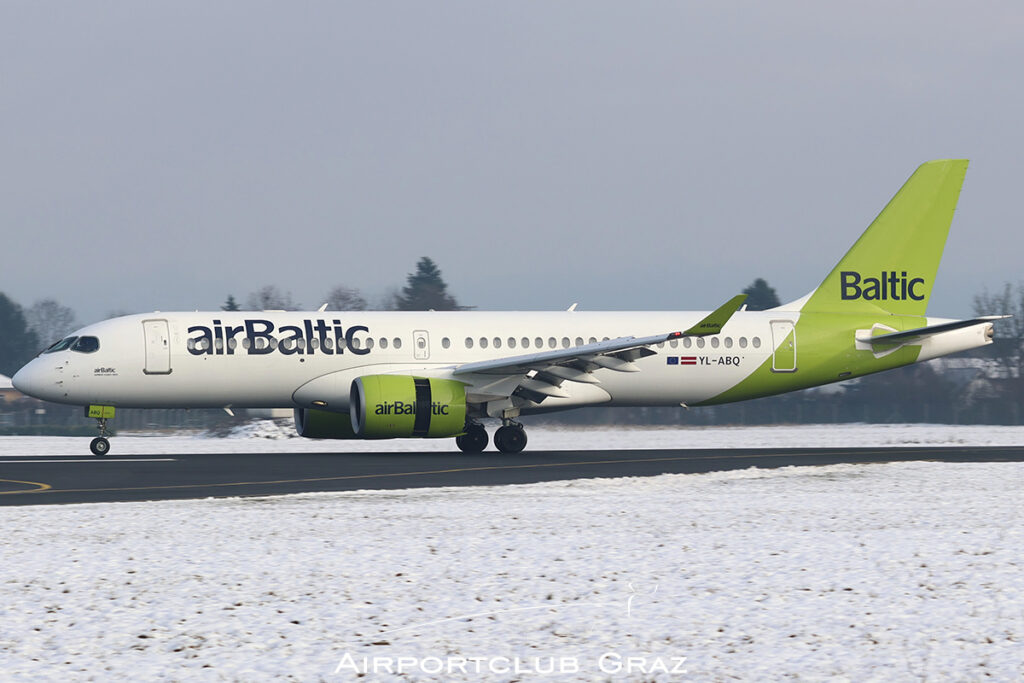 Air Baltic Airbus A220-371 YL-ABQ