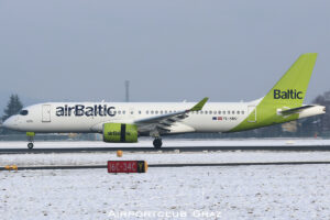 Air Baltic Airbus A220-371 YL-ABQ