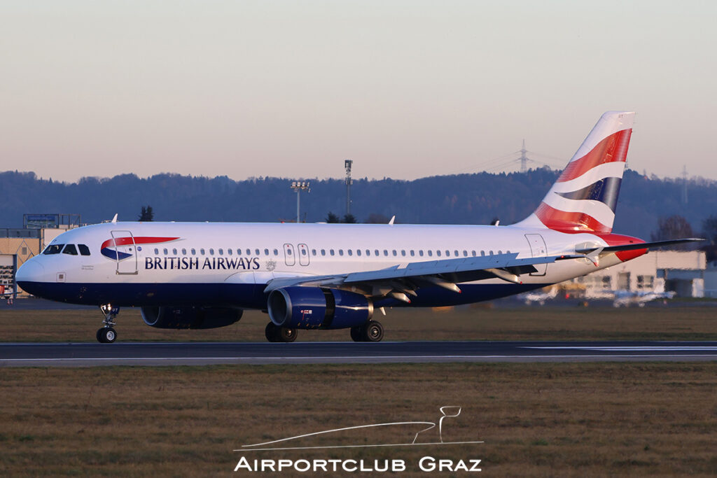 British Airways Airbus A320-232 G-EUUT