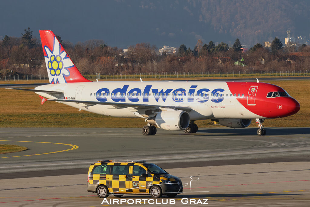 Edelweiss Airbus A320-214 HB-IHY