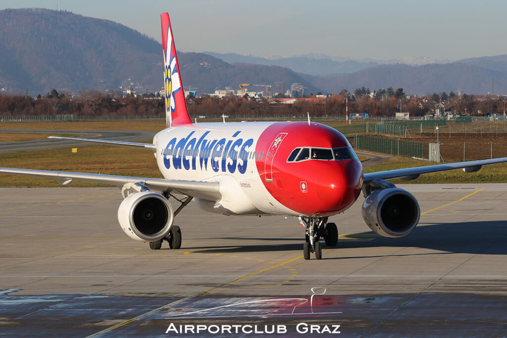Edelweiss Airbus A320-214 HB-IHY