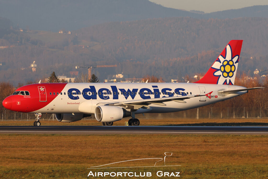 Edelweiss Airbus A320-214 HB-IHY