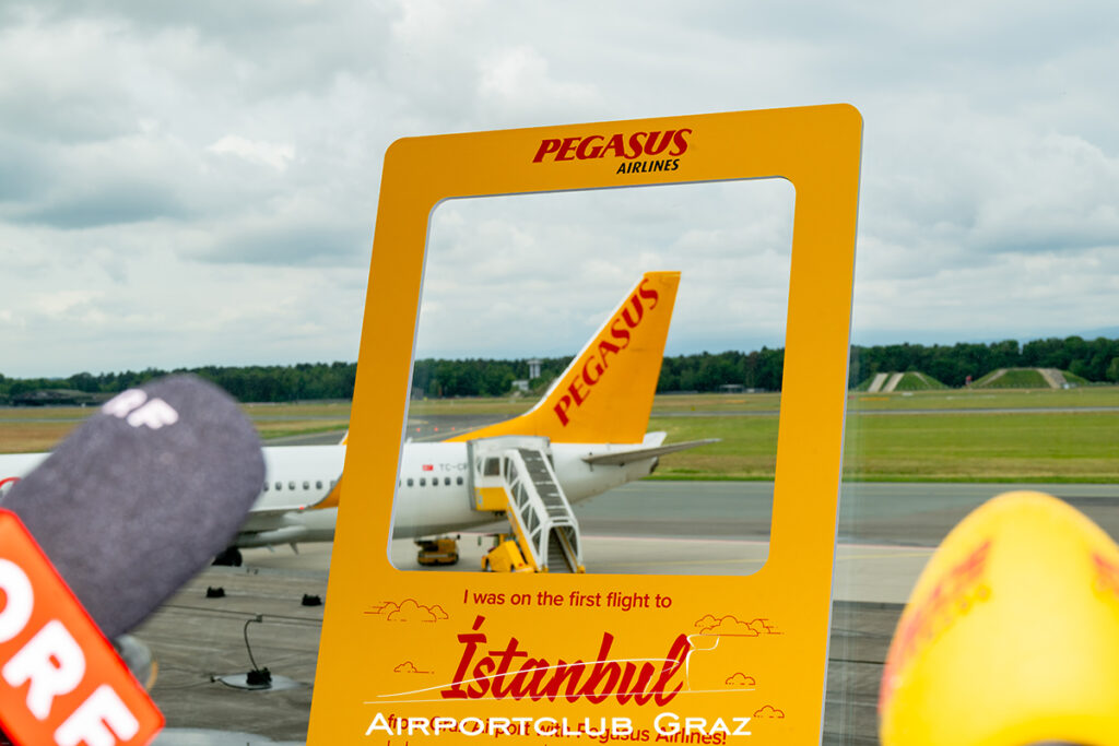 Pegasus eröffnet neue Verbindung Graz – Istanbul