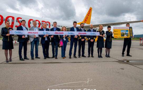 Pegasus eröffnet neue Verbindung Graz – Istanbul