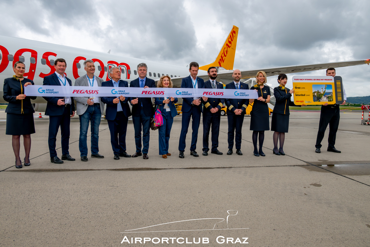 Pegasus eröffnet neue Verbindung Graz – Istanbul