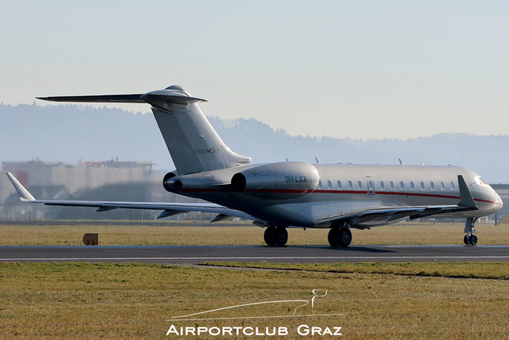 VistaJet Bombardier BD-700-1A10 Global Express XRS 9H-LXX
