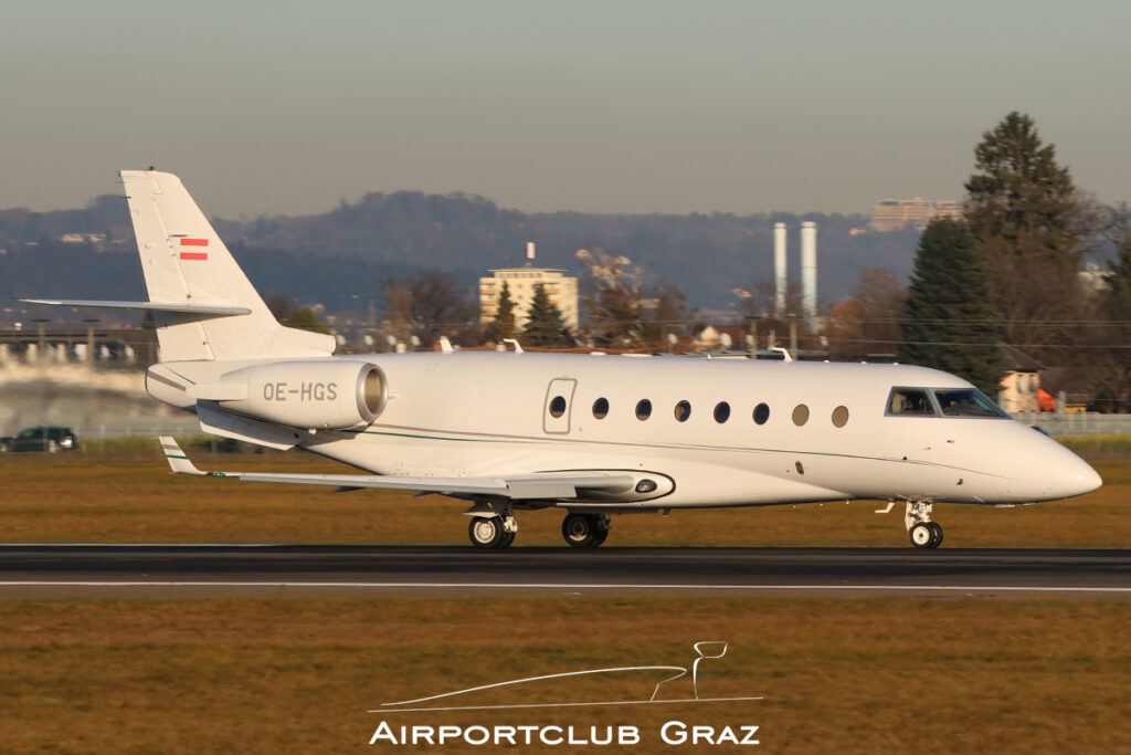 MJet Gulfstream G200 OE-HGS