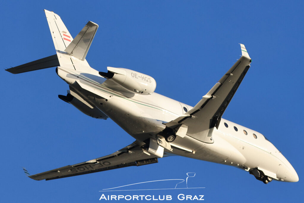 MJet Gulfstream G200 OE-HGS